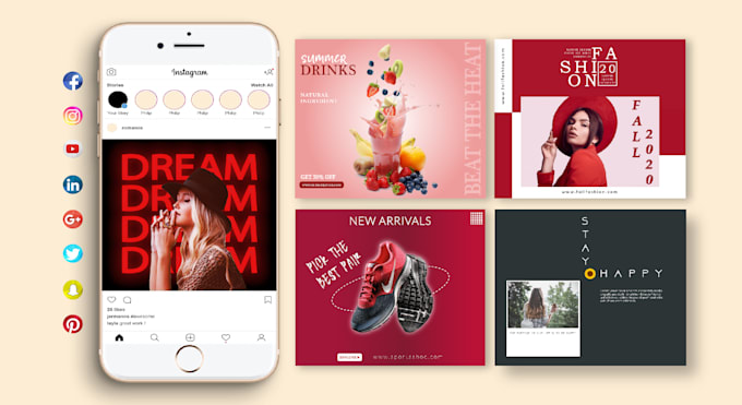 Design web banner social media posts ads facebook cover by Labonno k