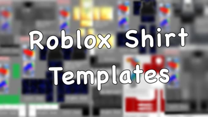 Roblox shirt templates 150, 200, 350 by Robloxtemplates | Fiverr