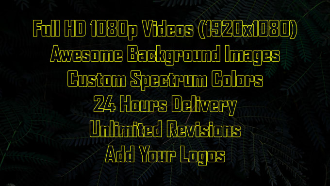 Create Professional Audio Spectrum Or Music Visualizer Like Trap Nation By Om Scar