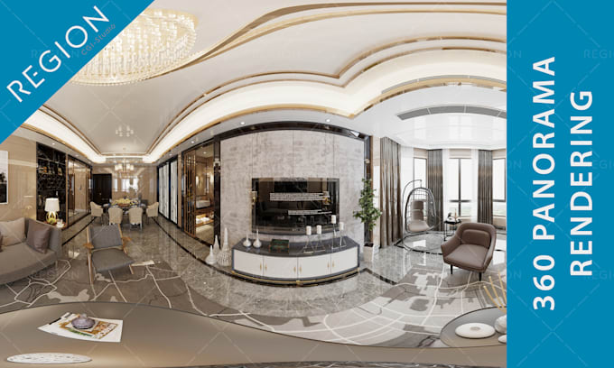 do 360 panorama rendering
