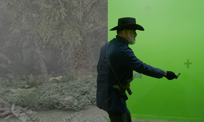 do green screen editing and vfx compositing for your video