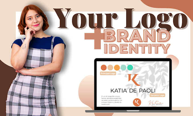 create your logo and brand identity completely personalized