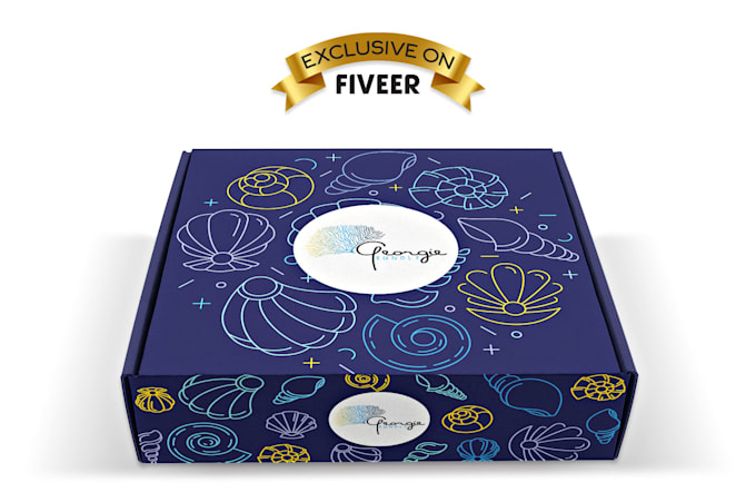 do packaging design, subscription box design, mailer box design and 3d mockup