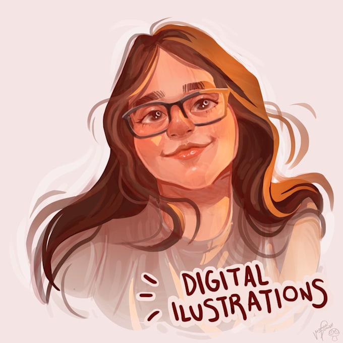 draw digital illustrations for you