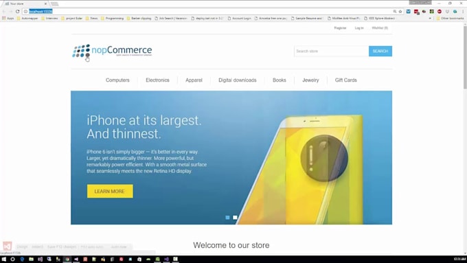 customize your nopcommerce applications