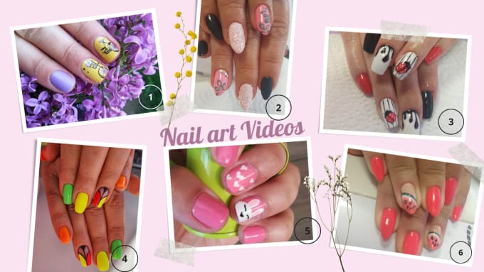 Send you a nail art video for your personal or commercial use by ...