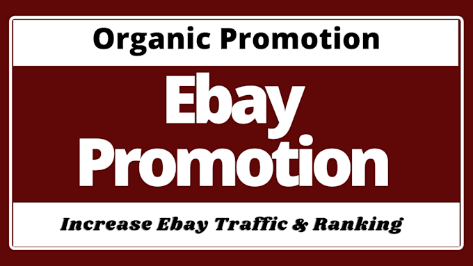 do ebay store promotion to increase ebay traffic and sales