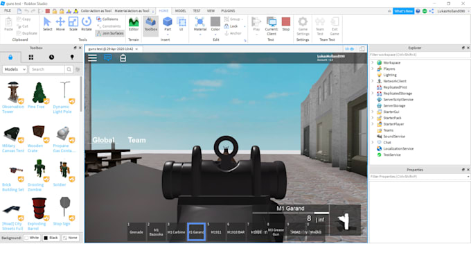 vanguard roblox Install 6 Ww2 Vanguard Guns Your Roblox Game By Prorobloxdev