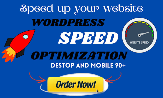 increase wordpress website speed optimization, improve page speed