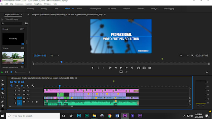 do professional video editing in 24hrs