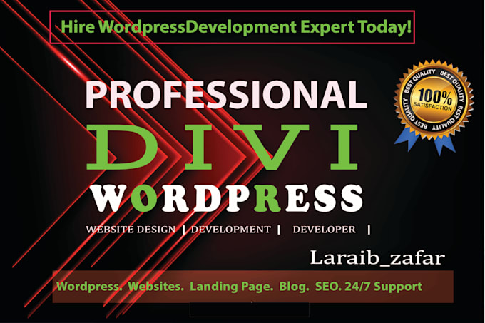 design a responsive divi wordpress website