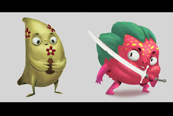 design a cute monster for you