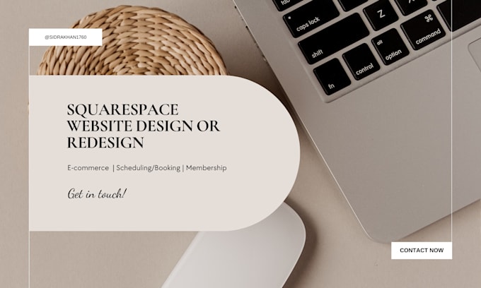 I will design or redesign your squarespace website