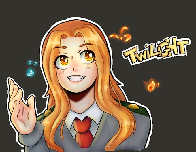 Draw In A My Hero Academia Style And Original Character By Cherriberri Fiverr Strongest mha character tsunayoshi sawada from hitman reborn can beat? draw in a my hero academia style and