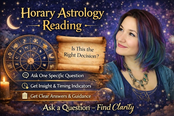 answer your question with a horary astrology reading