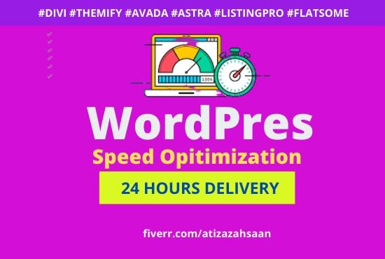 optimize and speed up your wordpress website to load faster