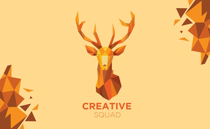 Offer Custom Polygonal Logo And Stationery Design