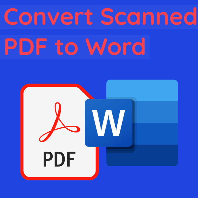 convert scanned pdf to word online free no email