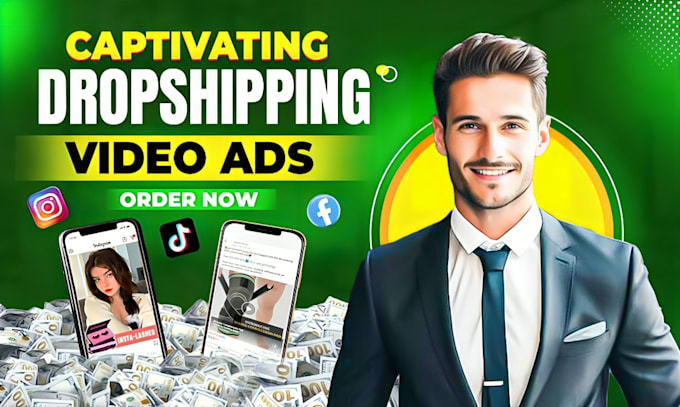 create branded facebook video ads for dropshipping products