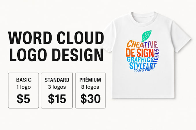 design best word cloud logo within 24 hrs