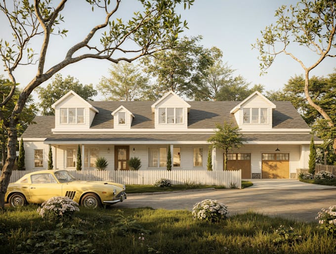 provide highly realistic 3d exterior architecture
