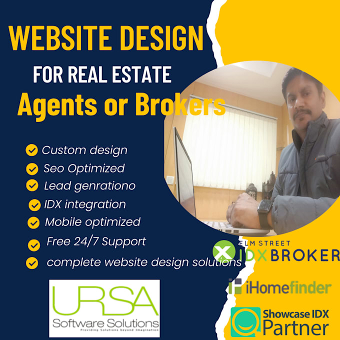 design real estate website with idx integration