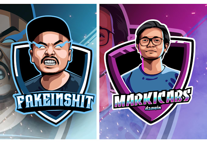 design avatar, twitch, gaming, youtube logo from your photo