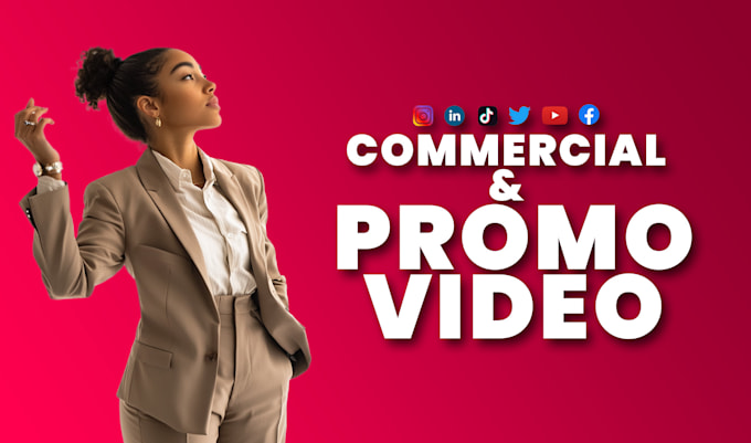 create video ads, promo video, commercial for your business