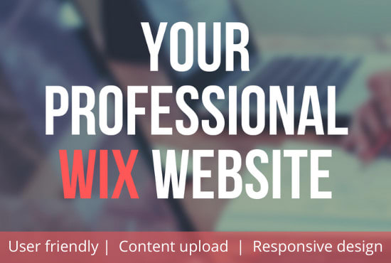 build or edit your wix website