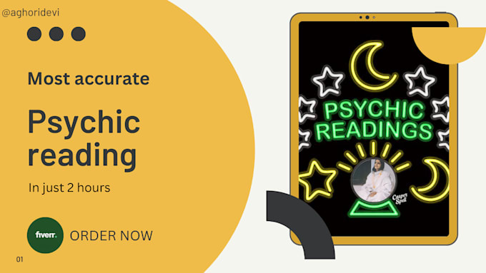 do the psychic reading in just 2 hour
