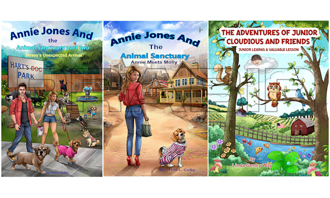 do book cover illustration and formatting