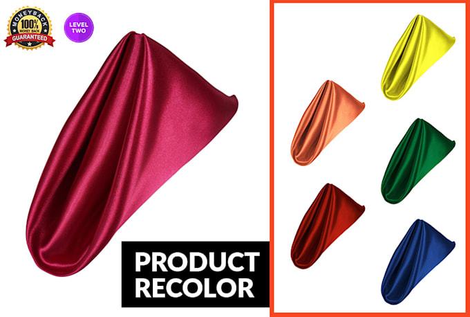 recolor or change color of product images in photoshop professionally