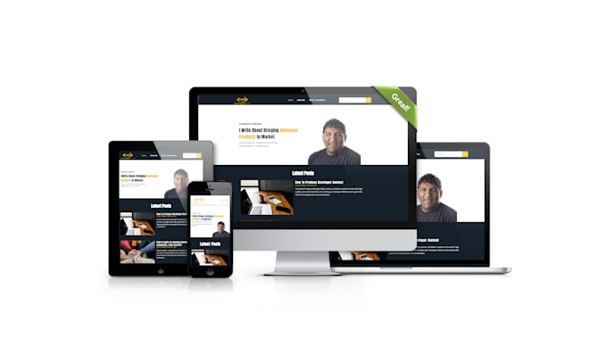 design responsive, modern wix website