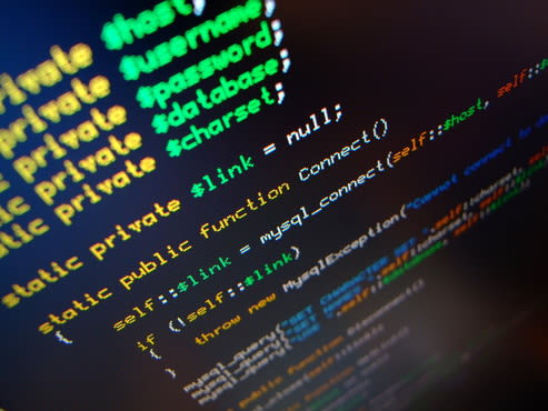 code PHP application or script
