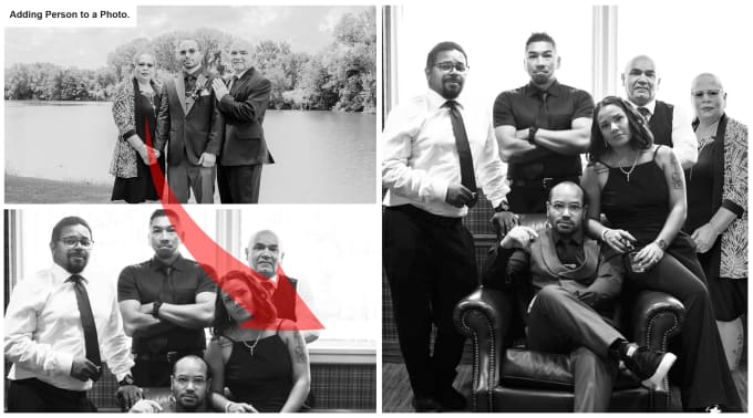 do photoshop editing, photo manipulation, add and remove objects from image