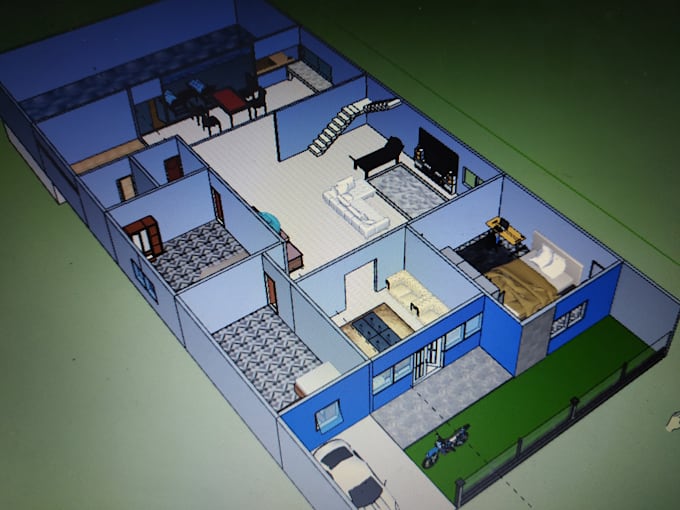 Design 3d properties and denah 2d by Adityayose | Fiverr