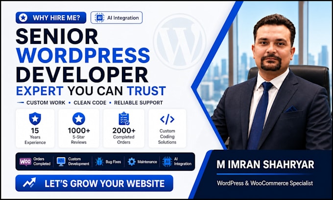 do custom wordpress and woocommerce development