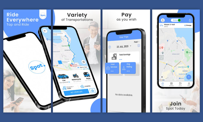 I will design picturesque app screenshots for app store, play store