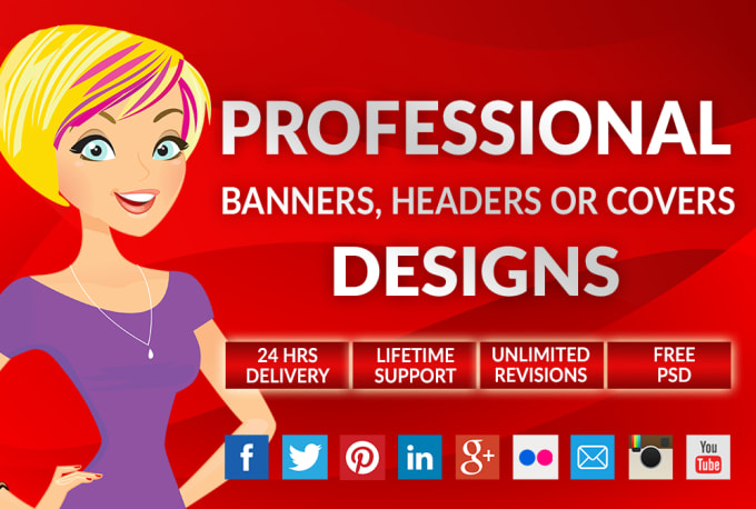 Design A Professional Banner Header Facebook Twitter Or Youtube