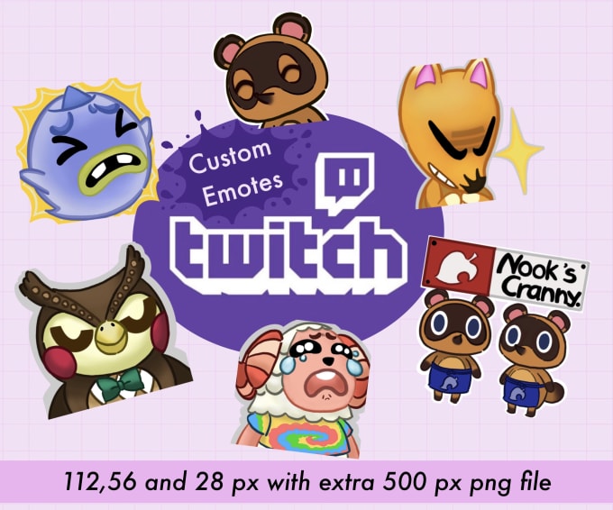 Create Custom Emote For Your Twitch Or Discord By Sushinyan