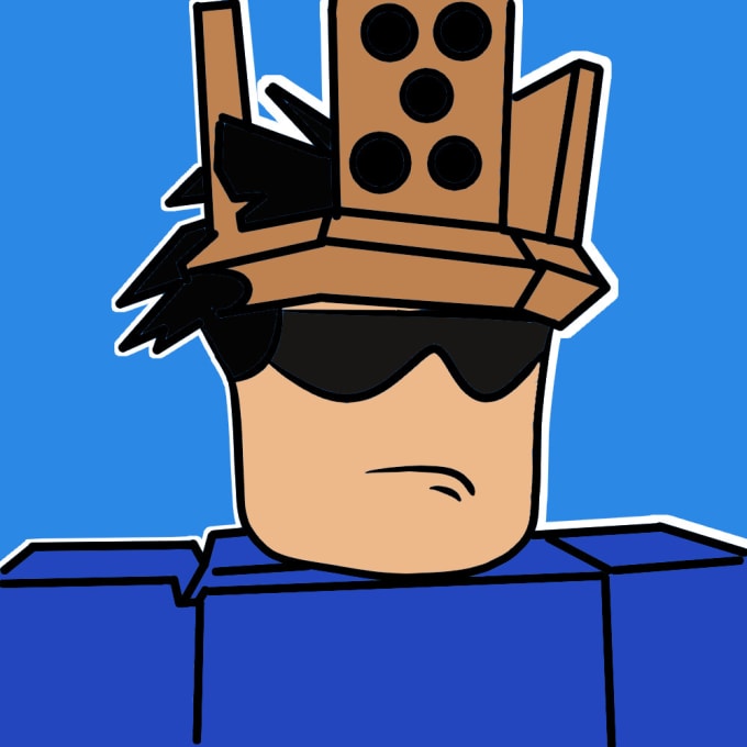 Make a profile pic from your roblox avatar by Kiothelogodraw | Fiverr