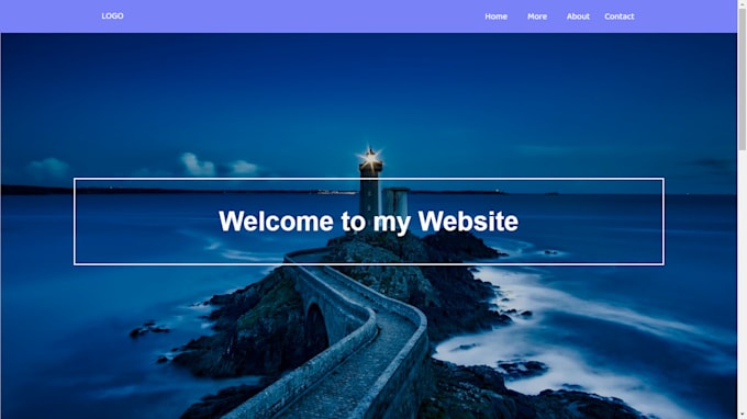 Design a fully responsive website using html and css by Solo_man | Fiverr