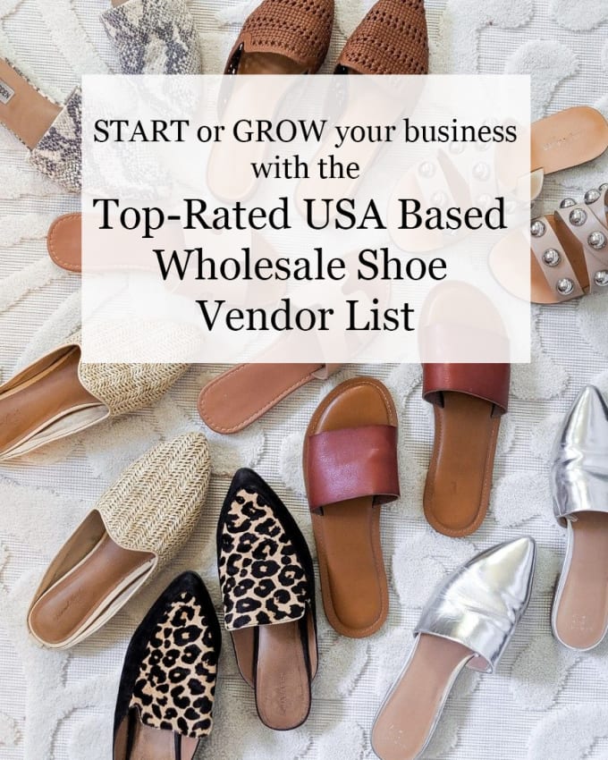 top rated wholesale shoe vendor list 