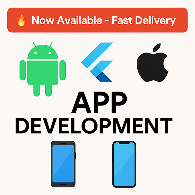 develop your android, ios, flutter app