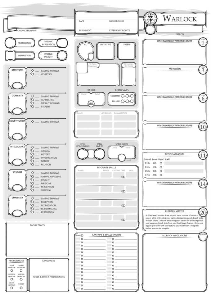 Write dnd backstories for characters npcs bbeg and more by ...