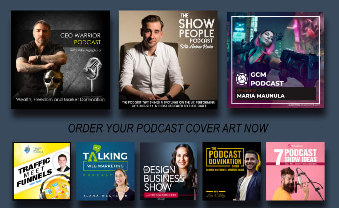 Create A Podcast Cover Art By Ellie Graphics0 Looking for podcast logo inspiration? create a podcast cover art by