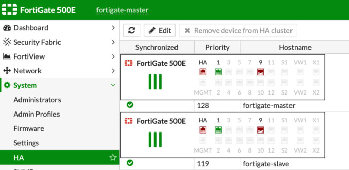 fortigate enable remote services via cli