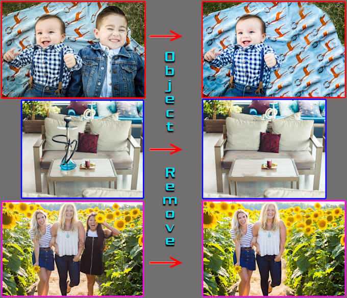 add or remove object from images