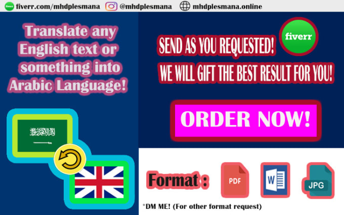Translate Any English Text Into Arabic Language By Mhdplesmana