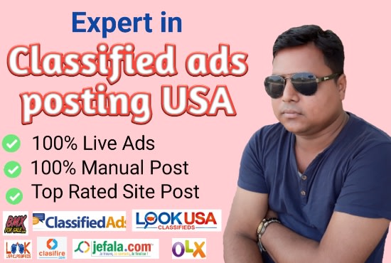 do your classified ads posting top ranking site in USA